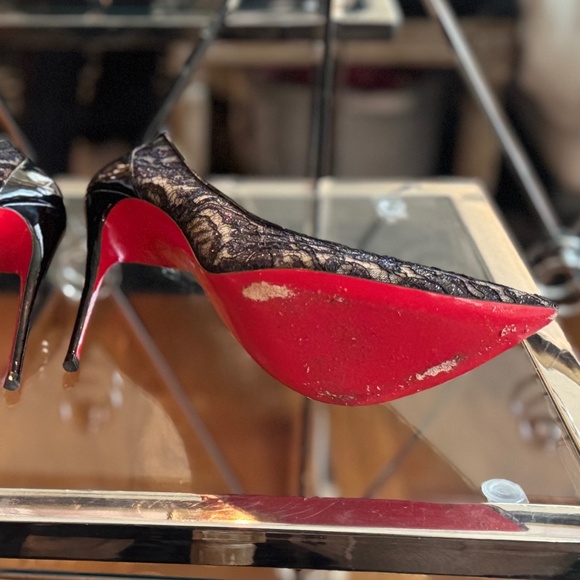 Christian Louboutin Follies 100 Rete/Dent Gloss/Patent - Picture 7 of 10
